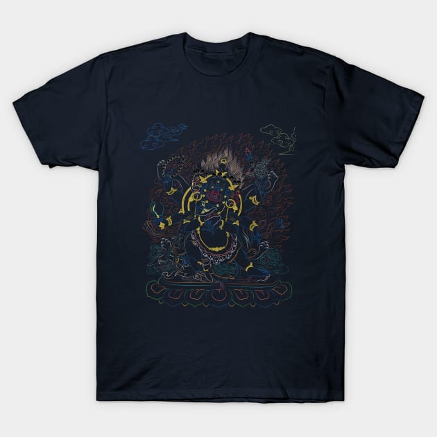 Mahakala T-Shirt by blurryfromspace